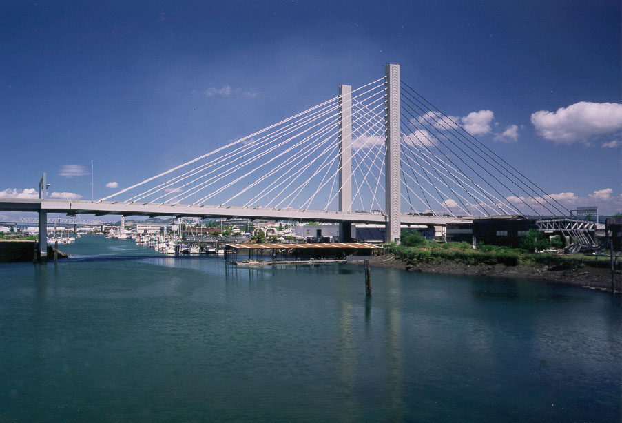 SR 509 Cable-Stayed Bridge